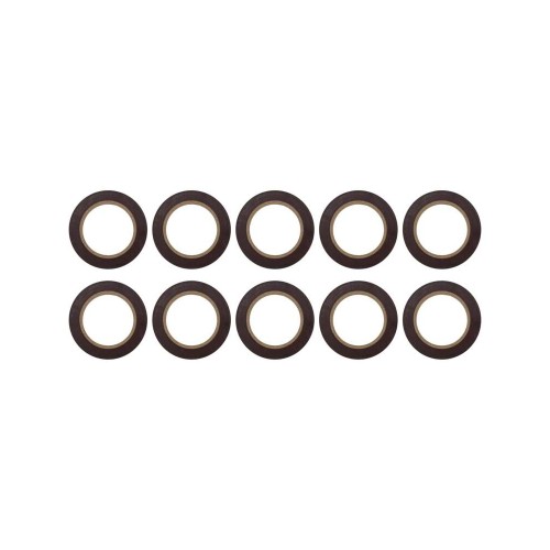 Nastro Isolante PVC Marrone 15mm x...