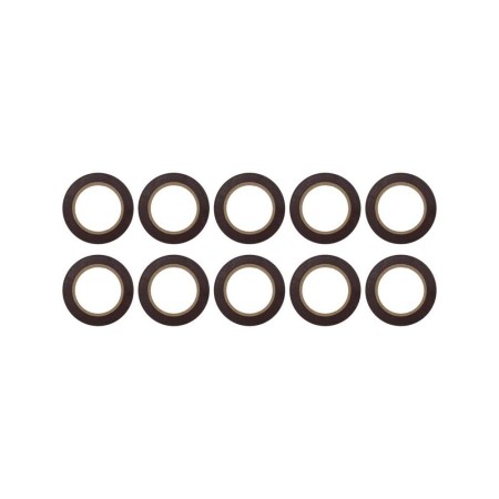 Nastro Isolante PVC Marrone 15mm x 10m - Spessore 0.13mm | Emos F61517