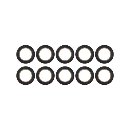 Nastro isolante 25x10mt nero 0,13 norma ROHS e REACH EMOS F62512