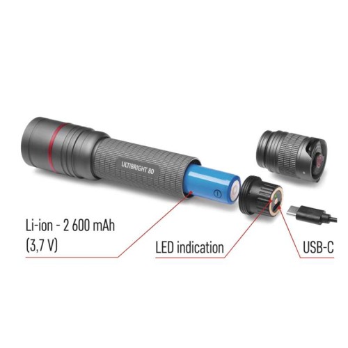 Torcia Ultibright 80 CREE XP-G3 S3...
