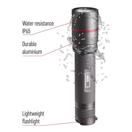 Torcia Ultibright 80 CREE XP-G3 S3 600lm IP65 - Ricaricabile  | EMOS P3180