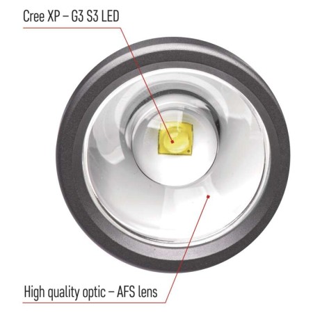 Torcia Ultibright 80 CREE XP-G3 S3 600lm IP65 - Ricaricabile  | EMOS P3180