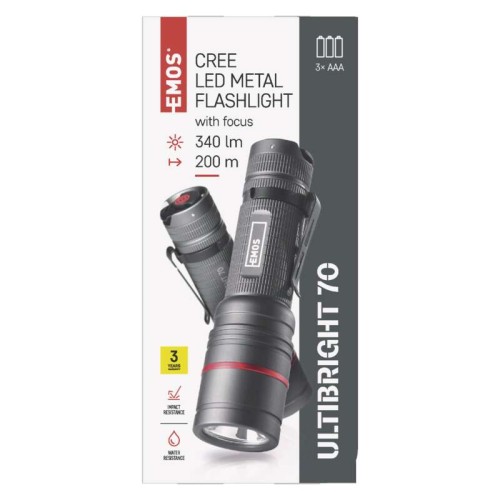 Torcia Ultibright 70 CREE XP-G2 S3...