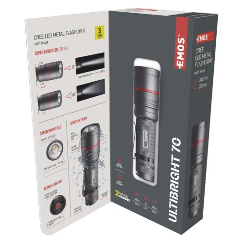 Torcia Ultibright 70 CREE XP-G2 S3...