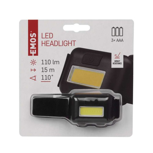 LAMPADA FRONTALE LED COB 120LM 15MT A...