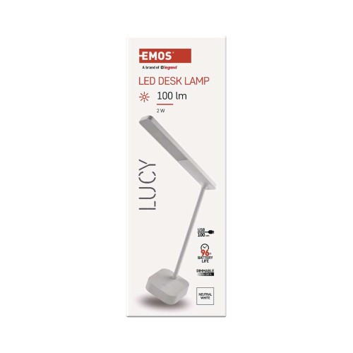 Lampada da Tavolo Ricaricabile Lucy...