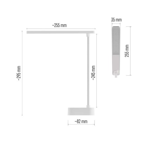 Lampada da Tavolo Ricaricabile Lucy...