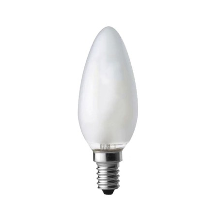 Lampadina Oliva Smerigliata E14 60W Incandescenza Dimmerabile | Leuci