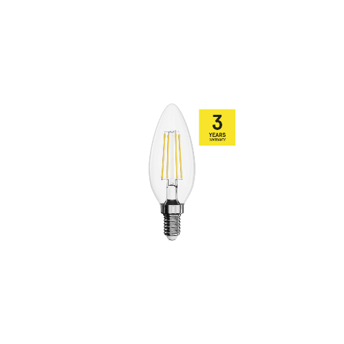 Lampadina LED Filamento Oliva E14 6W...