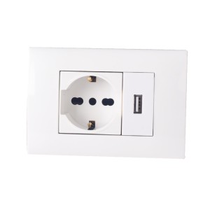 Kit 3 moduli con presa...